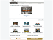 Tablet Screenshot of german.overhead-cranehoist.com